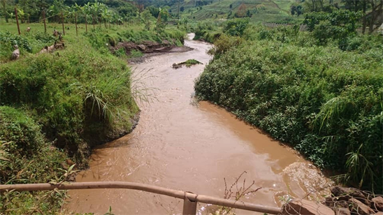 Les Scientifiques Révèlent la Superficie de Sédiments Charriés par les Rivières de Bukavu dans le Lac Kivu entre 2003 et 2021